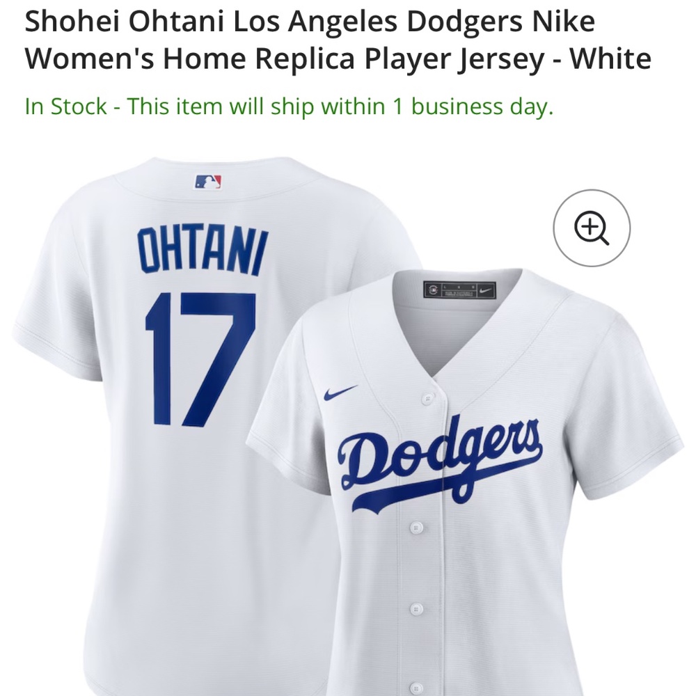 New Women Ohtani Jersey